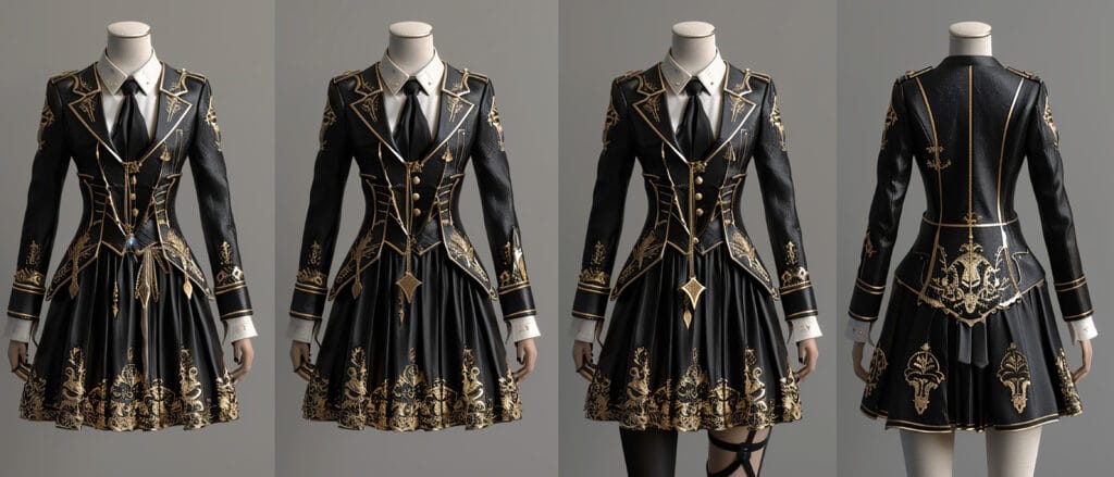 school-uniform-black-gold